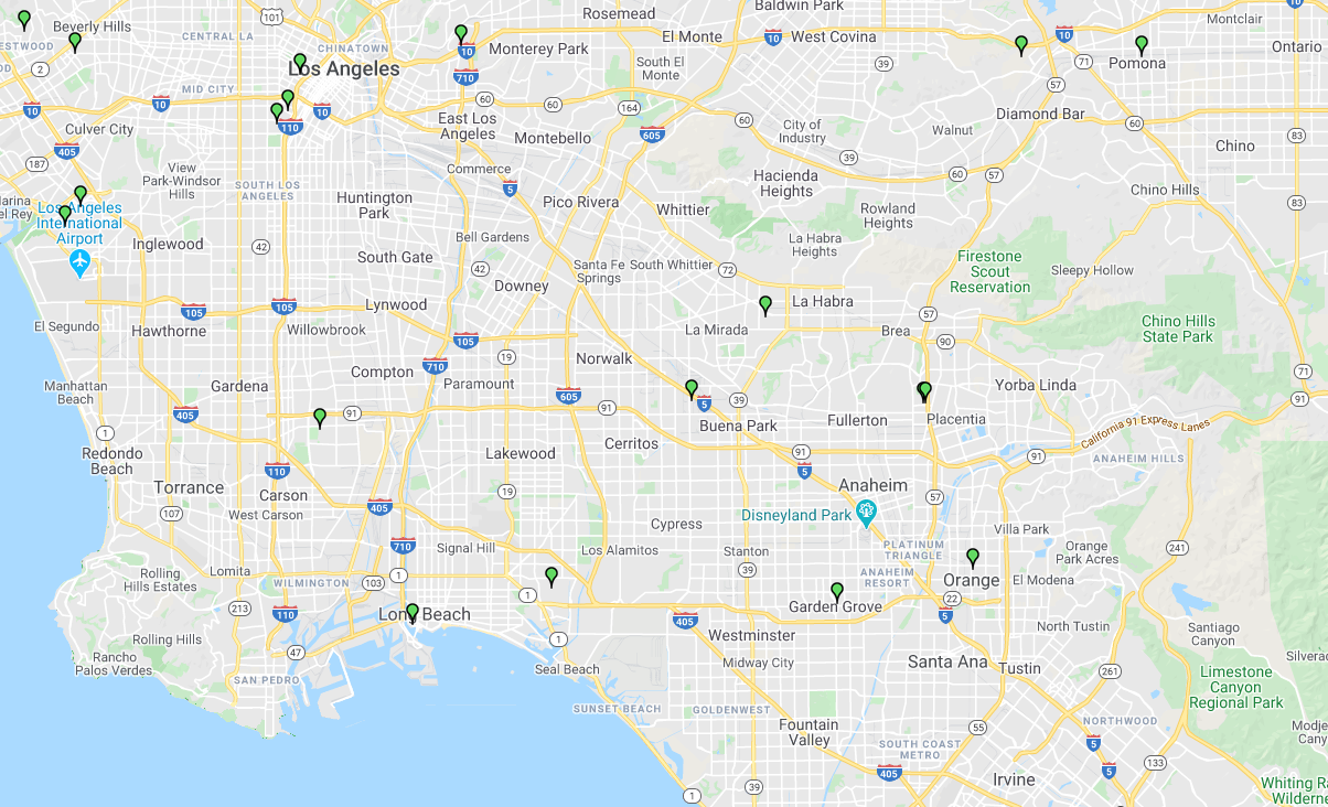 coverage map example, the link above goes to an interactive site.